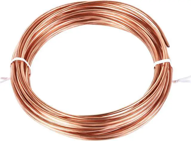 Main image of Refrigeration Tubing 2.5mm OD x 1.5mm ID x 24.5Ft Length Copper Tubing Coil