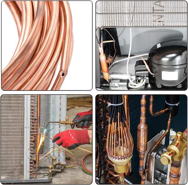 Alt view image 4 of 4 - Refrigeration Tubing 2mm OD x 1mm ID x 24.5Ft Length Copper Tubing Coil