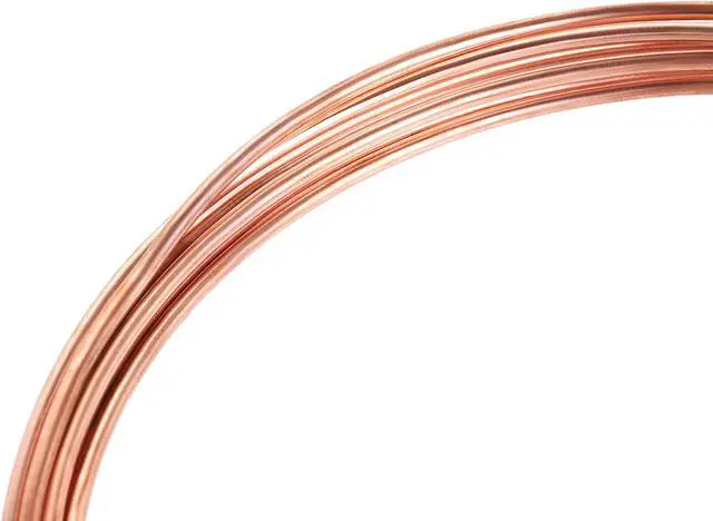 Alt view image 3 of 4 - Refrigeration Tubing 9/128" OD x 1/32" ID x 6.5Ft Length Copper Tubing Coil