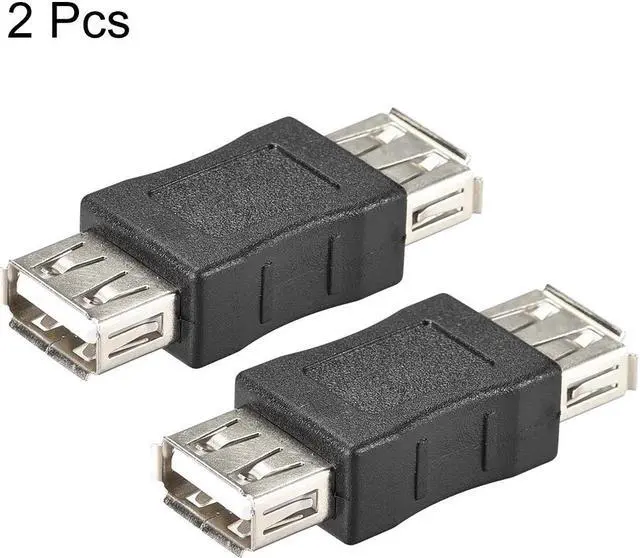 Alt view image 2 of 3 - USB a Female to Female Extension Connector, USB Female to Female Coupler, USB Type-A to USB Type-A Female Extender 2pcs