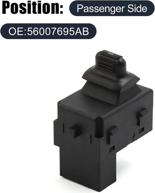 Alt view image 2 of 4 - Unique Bargains Passenger Side Electric Power Window Master Switch 56007695AB for 01-09 Dodge