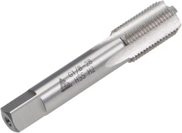 Alt view image 3 of 6 - G1/4-19 Pipe Thread Tap Right Hand Machine Tap HSS Uncoated Straight Flute