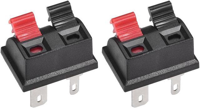 Spring Clip Audio Speaker Connectors in HD Style - ICC