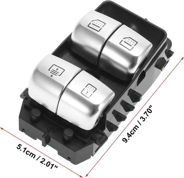 Alt view image 4 of 7 - 2229051505 Car Power Window Switch for Mercedes-Benz S550 S63 AMG 2014-2017