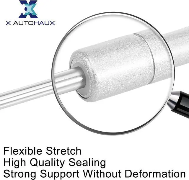 Alt view image 6 of 7 - 2pcs 10inch 45N/10Lb Silver Tone Universal Gas Spring Shock Lift Supports Gas Struts for RV Car Boat