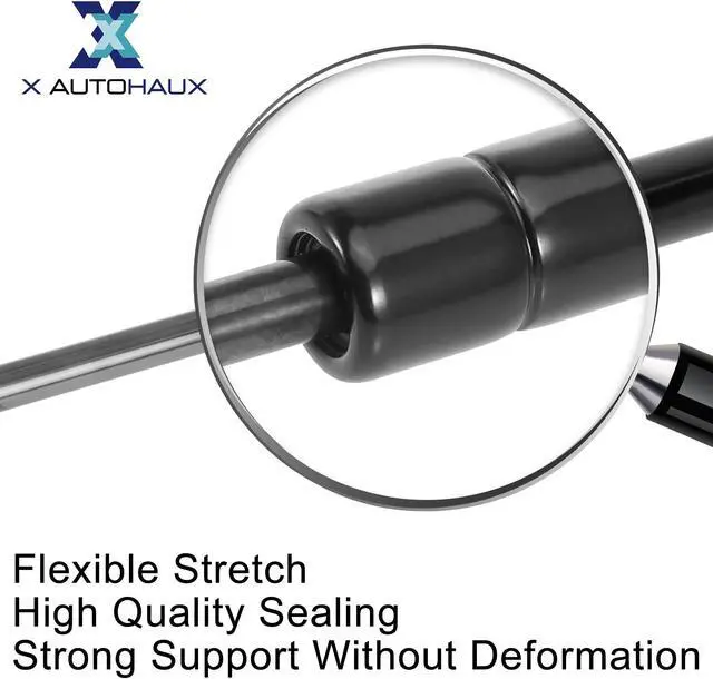 Alt view image 6 of 7 - 2pcs 17inch 55Lb/245N Black Universal Gas Spring Shock Lift Supports Gas Struts for RV Car Boat