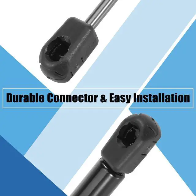 Alt view image 5 of 7 - 2pcs 12inch 24Lb/107N Black Universal Gas Spring Shock Lift Supports Gas Struts for RV Car Boat