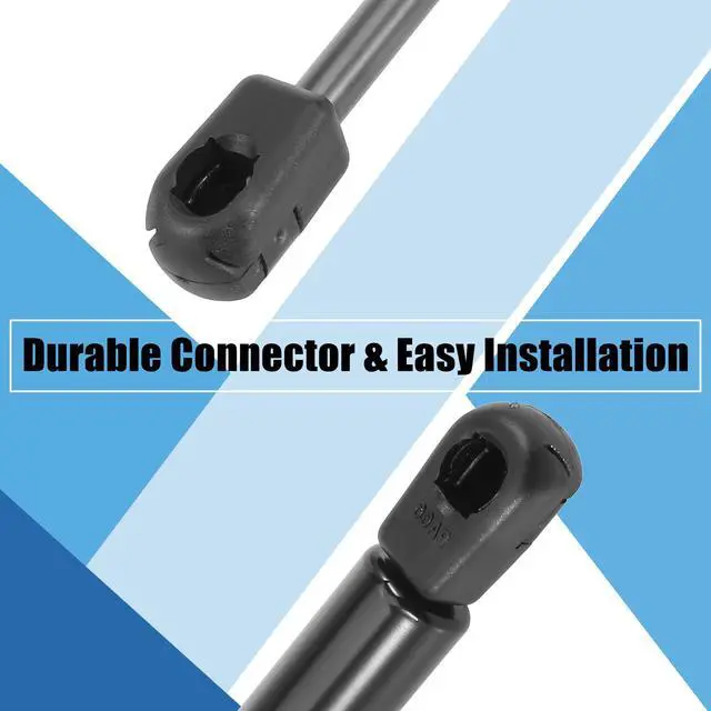 Alt view image 5 of 7 - 2pcs 14inch 24 Lb/107N Black Universal Gas Spring Shock Lift Supports Gas Struts for RV Car Boat