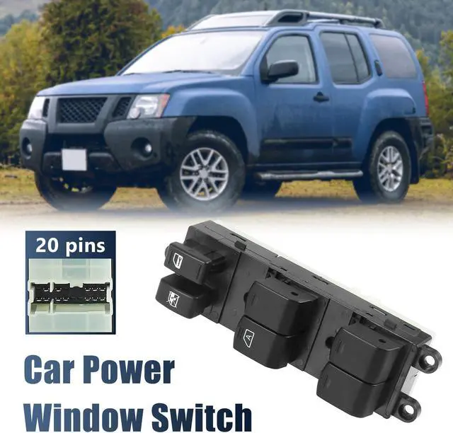 Alt view image 6 of 7 - 25401-EA003 Car Power Window Switch for Nissan Frontier Xterra 2005 2006 2007 2008 2009 2010 2011 2012