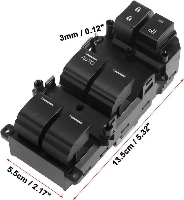 Alt view image 4 of 7 - 35750-TB0-H12 35750-TA0-A02 35750-T2A-H02 Car Power Window Switch for Honda Accord 2008-2012