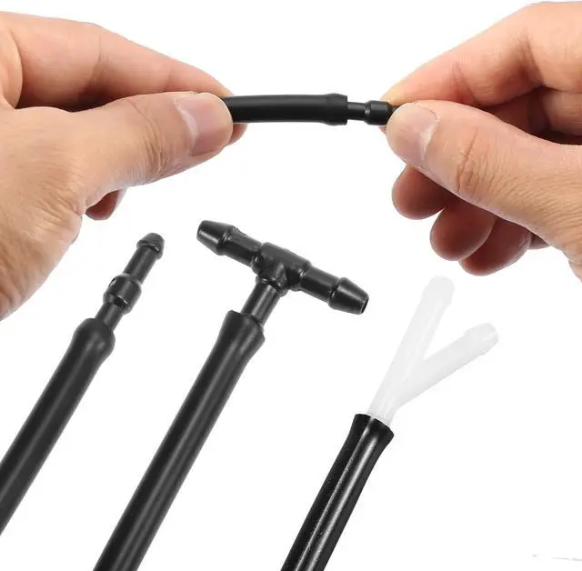 Alt view image 5 of 7 - Windshield Washer Jet Nozzle Hose Tube Kit 3 Meters Washer Fluid Hose and 12 Connectors for Universal Car SUV Pickup Auto Vehicles