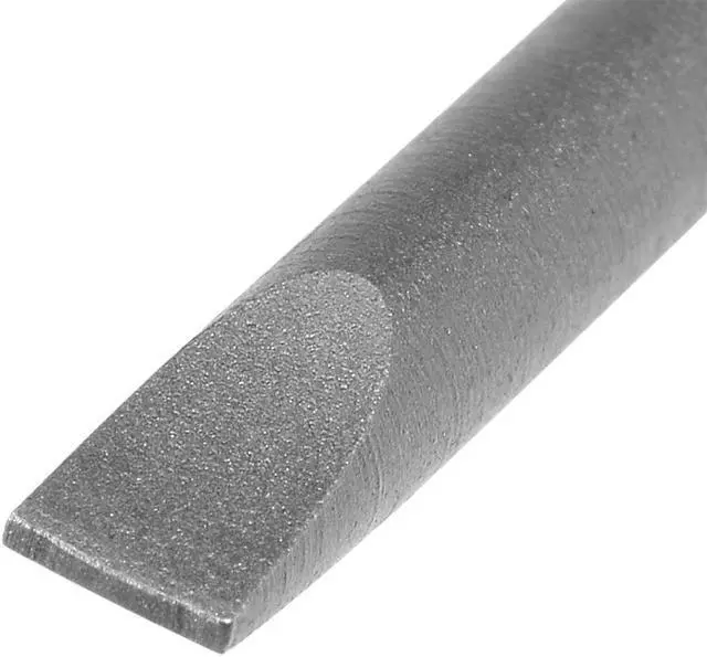 Alt view image 3 of 4 - 10Pcs 1/4" Hex Shank 50mm Length Magnetic SL4 Slot Head Screwdriver Bits S2 Alloy Steel