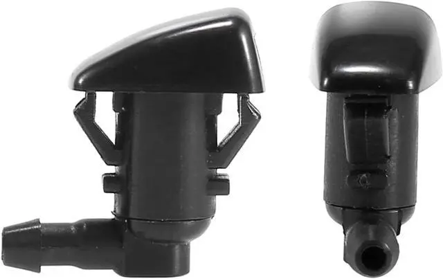Alt view image 5 of 7 - Front Windshield Washer Nozzles Kit with 2 Meters Windshield Washer Hose and 3 Connectors 15247800 for GMC Saturn Aura 2007-2010