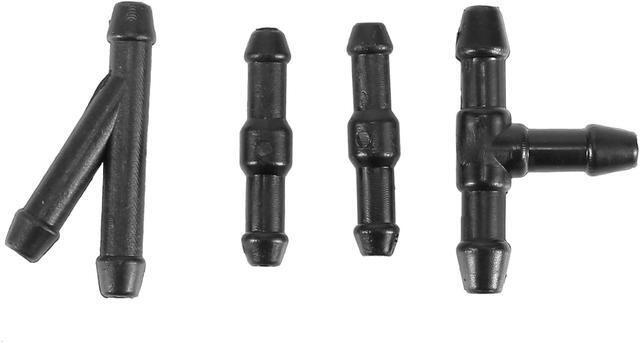 Alt view image 7 of 7 - Windshield Washer Jet Nozzle Hose Tube Kit 1 Meters Washer Fluid Hose and 4 Connectors for Universal Car SUV Pickup Auto Vehicles