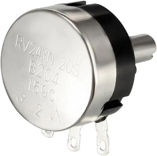 Alt view image 3 of 3 - RV24YN20S 200K Ohm Variable Resistors Single Turn Rotary Carbon Film Potentiometer 2pcs