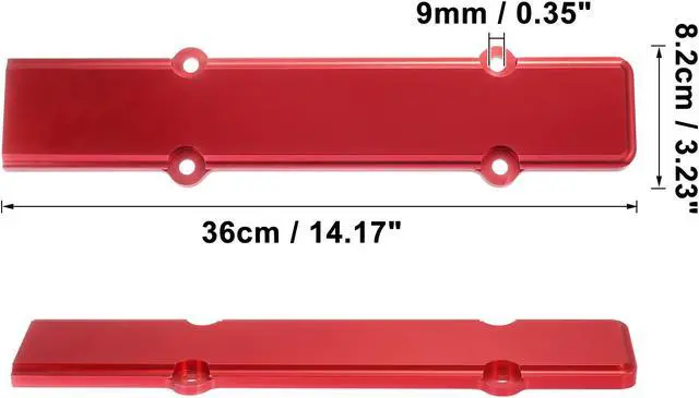 Alt view image 2 of 6 - Red Engine Valve Spark Plug Cover for Honda Civic 1999-2000 for B16 for B18 for VTEC