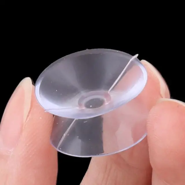 Alt view image 2 of 3 - Home Rubber Double Sided Wall Window Glass Mirror Suction Cups Sucker Pads 12pcs