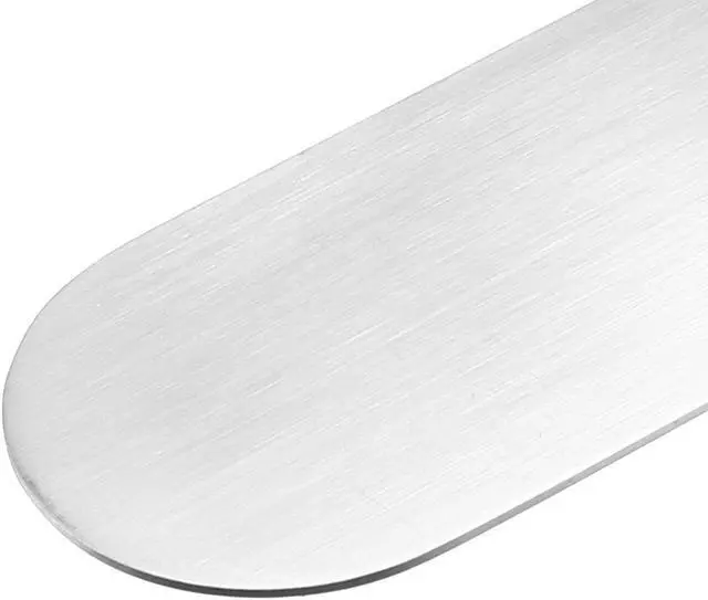 Alt view image 3 of 3 - Straight Icing Spatula Stainless Steel 8-inch Cake Decorating Frosting Spatulas