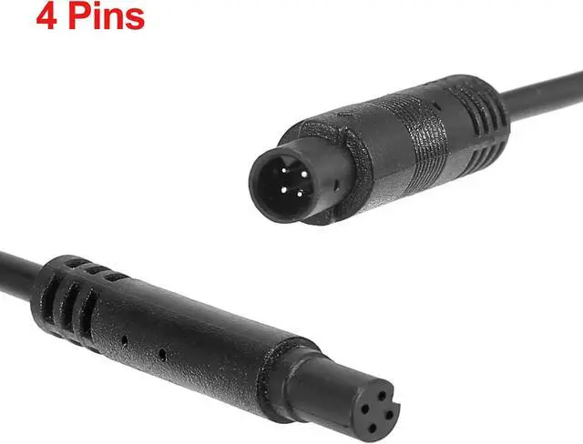 Alt view image 5 of 5 - 4 Pin 3ft 1m Backup Camera Extension Cable Dash Camera Cord Car Rear View Camera