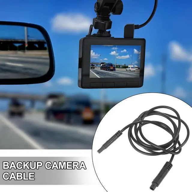 Alt view image 2 of 5 - 4 Pin 3ft 1m Backup Camera Extension Cable Dash Camera Cord Car Rear View Camera