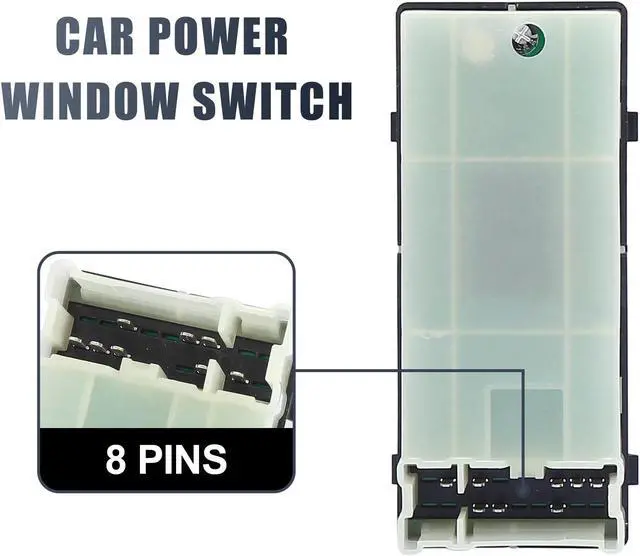 Alt view image 4 of 7 - Car Electric Power Master Window Switch Front Left Side 25401-ZP50A for Nissan Frontier 2007-2018