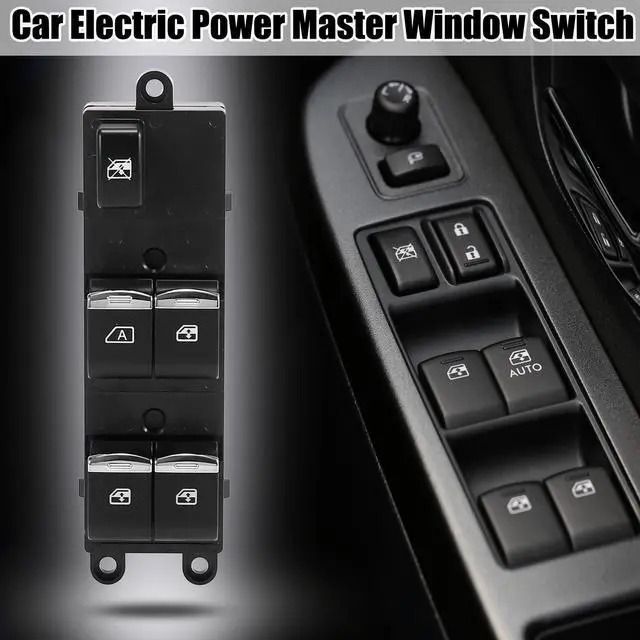 Alt view image 6 of 7 - Car Electric Power Master Window Switch Front Left Side 25401-4X00D for Nissan Qashqai 2007-2013