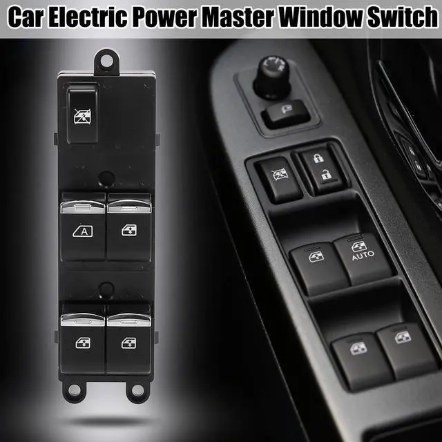 Alt view image 2 of 7 - Car Electric Power Master Window Switch Front Left Side 25401-4X00D for Nissan Qashqai 2007-2013