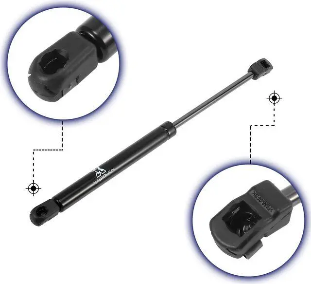 Alt view image 4 of 6 - 2pcs Front Hood Gas Struts Springs Shocks SG425003 for Nissan Titan Pathfinder Armada