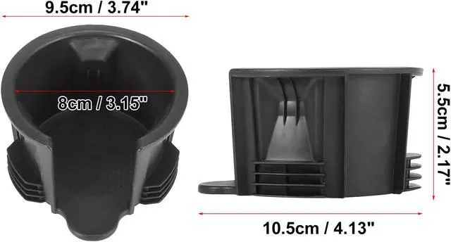 Alt view image 3 of 7 - Car Center Console Cup Holder LR021330 for Land Rover LR2 LR3 LR4 Range Rover Sport