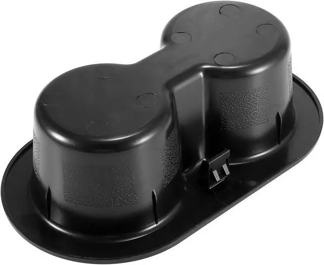 Alt view image 6 of 7 - Rear Seat Cup Holder Dual Drink Cup Holder for Dodge for Ram 1500 2500 3500 4500 5500 2002-2020 5HD65DX9AC Black