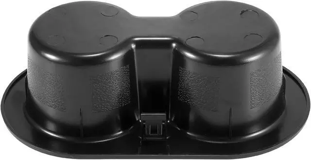 Alt view image 7 of 7 - Rear Seat Cup Holder Dual Drink Cup Holder for Dodge for Ram 1500 2500 3500 4500 5500 2002-2020 5HD65DX9AC Black