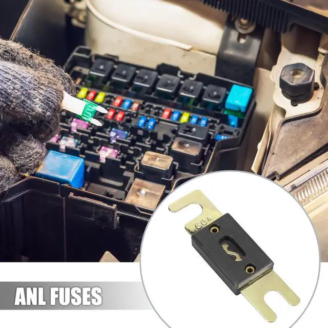 Alt view image 2 of 6 - 10pcs Fuse Replacement 80A ANL Fuses for Car Truck Motorcycle Boat Audio CDs