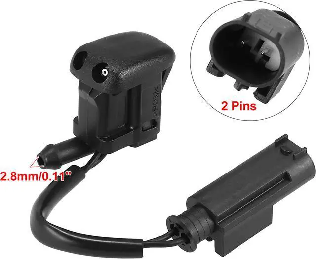 Alt view image 2 of 6 - Windshield Washer Nozzles Spray Jet for Car 8361039 61668361039