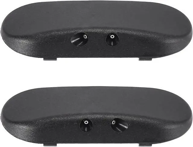 Alt view image 3 of 6 - Pair Windshield Washer Nozzles Spray Jet Left Right 8E0955987D 8E0955988D with Heated for Audi A3 2004-2007 for Audi A4 2001-2008