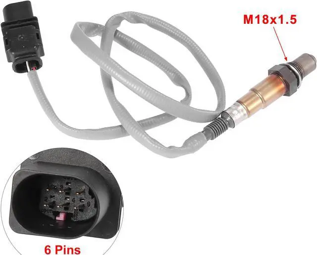 Alt view image 3 of 7 - Oxygen Sensor Air Fuel Ratio Upstream O2 Sensor Replacement 11787558073 0258017099 for BMW Z4 2006-2016