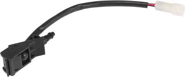 Alt view image 4 of 6 - 2pcs Windshield Washer Nozzles Spray Jet Left or Right 6E0955986B/A with Heated for VW Touareg 2002-2010