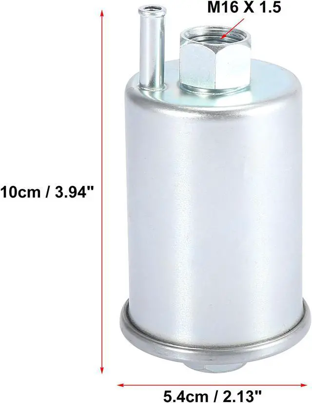 Alt view image 2 of 6 - GF432 Car Gas Filter Replacement Fuel Filter for Chevrolet Camaro Chevelle Nova 1969-1970