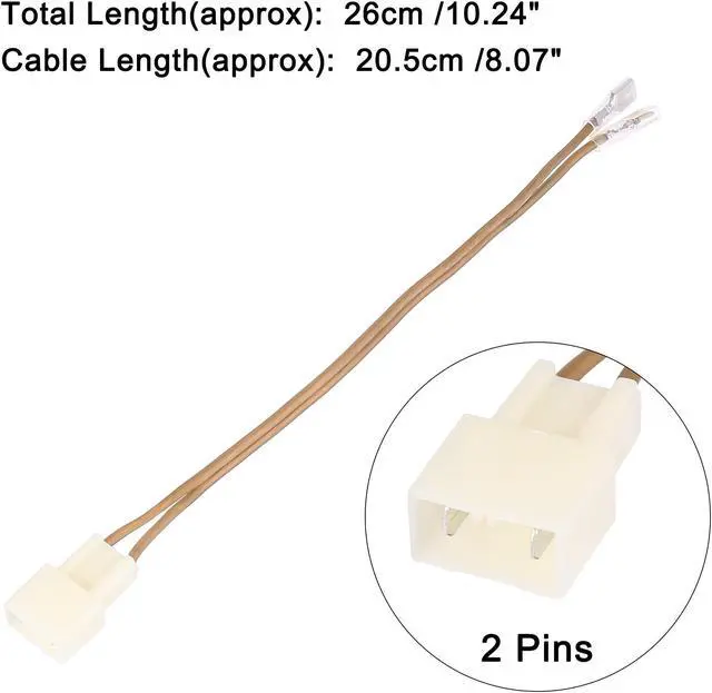 Alt view image 3 of 6 - 4pcs Car Speaker Connector Wire Harness Adapter Connector for Honda Accord Civic CRX Odyssey for Acura CL TL RL