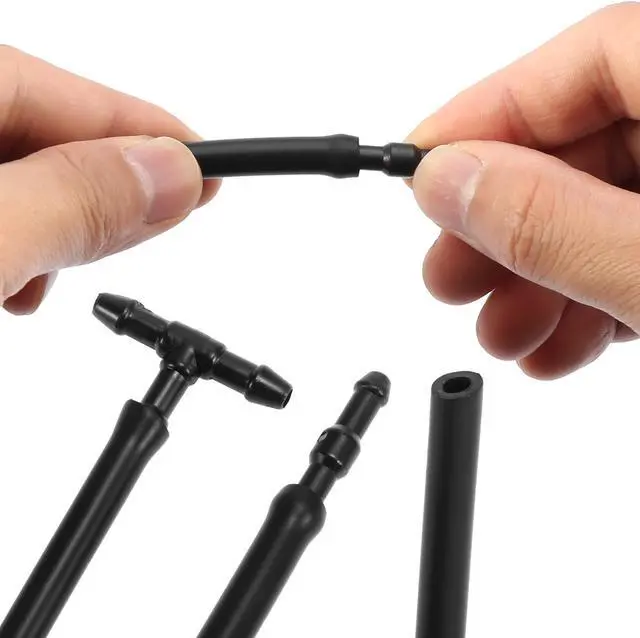 Alt view image 6 of 7 - Universal Car Windshield Washer Hose Kit 300cm 10ft Windshield Washer Fluid Hose with Connectors