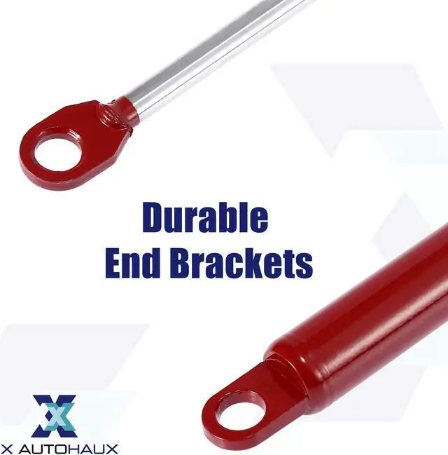 Alt view image 4 of 7 - 24 Inch 422N/95Lbs Gas Struts Shocks Lift Supports Lid Stay Red Car RV Cabinet Camper Window Lift Support