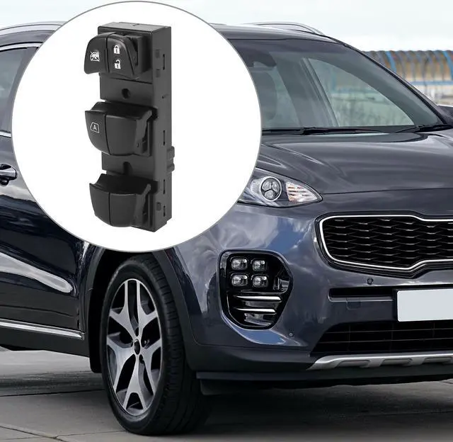 Alt view image 2 of 7 - Master Driver Side Power Window Switch 25401-3TA5A Replacement for Nissan Sentra Altima Rogue Leaf 2013-2018