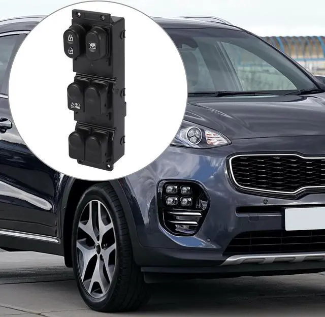 Alt view image 2 of 7 - Master Driver Side Power Window Switch 93570-1R111 Replacement for Hyundai Accent 2010-2017