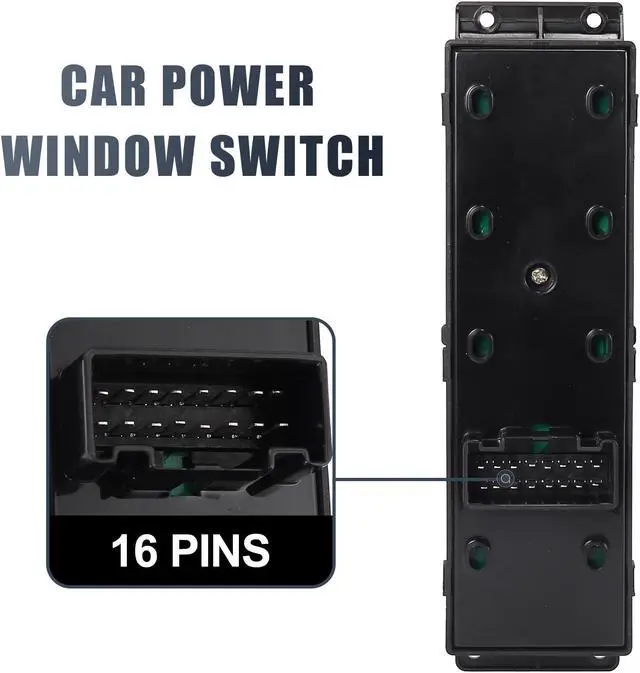 Alt view image 5 of 7 - Master Driver Side Power Window Switch 93570-1R111 Replacement for Hyundai Accent 2010-2017