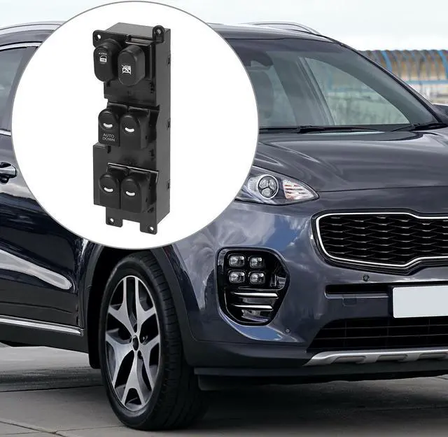 Alt view image 2 of 7 - Master Driver Side Power Window Switch 93570-2L010 Replacement for Hyundai Elantra 2009-2012