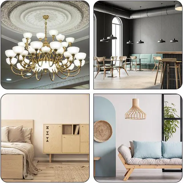 Alt view image 6 of 6 - 30Pcs M6x17.5x1.4mm Brad Hole Tee Nut Carbon Steel Round Base Screw-In T-Nut