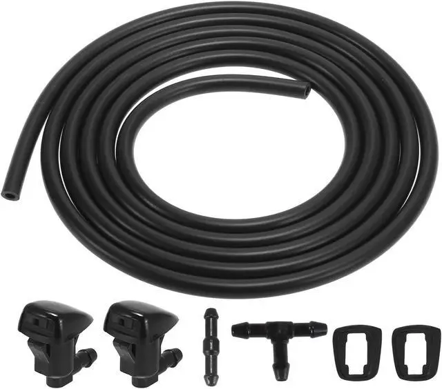 Main image of Front Windshield Washer Nozzles Kit for Toyota Solara 2004-2008 2.2 Meters Windshield Washer Hose with 2pcs Connectors Replaces 85381-AE020