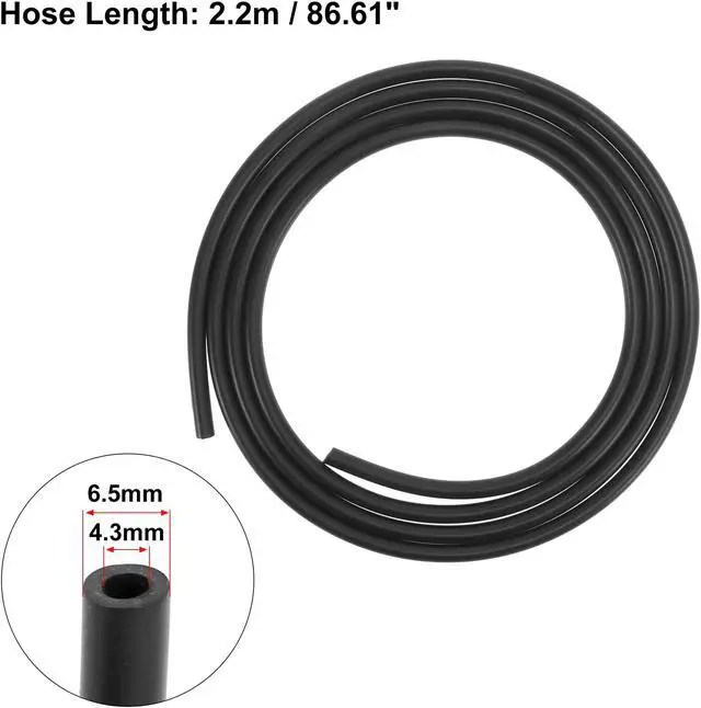 Alt view image 5 of 7 - Front Windshield Washer Nozzles Kit for Toyota Solara 2004-2008 2.2 Meters Windshield Washer Hose with 2pcs Connectors Replaces 85381-AE020