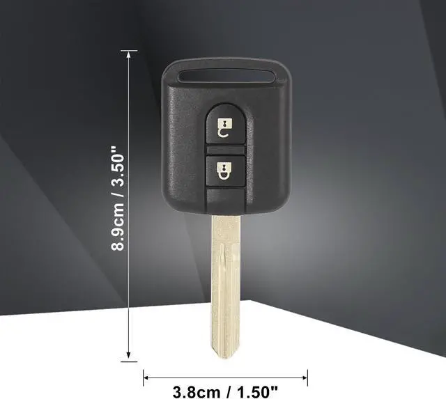 Alt view image 4 of 7 - Replacement Keyless Entry Remote Car Key Fob 433MHz for Nissan Micra K12 Navara D40M Qashqai J10 5WK4 876