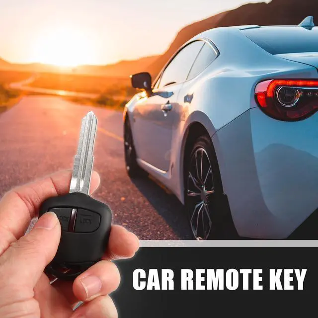 Alt view image 2 of 7 - 2 Key Buttons 433MHz Fob Entry Car Remote Key Replacement for Mitsubishi L200 Shogun Pajero Triton 2006-Up