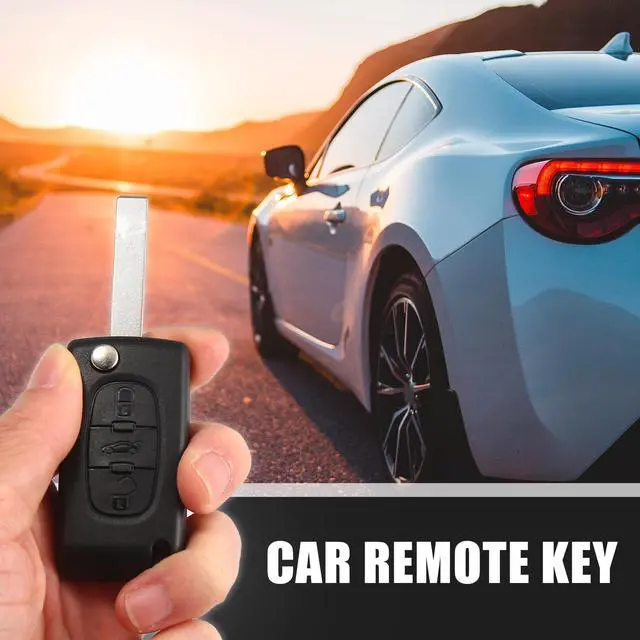 Alt view image 2 of 7 - 3 Key Buttons 433MHz Fob Entry Car Remote Key Replacement for Peugeot 207 307 308 407 607